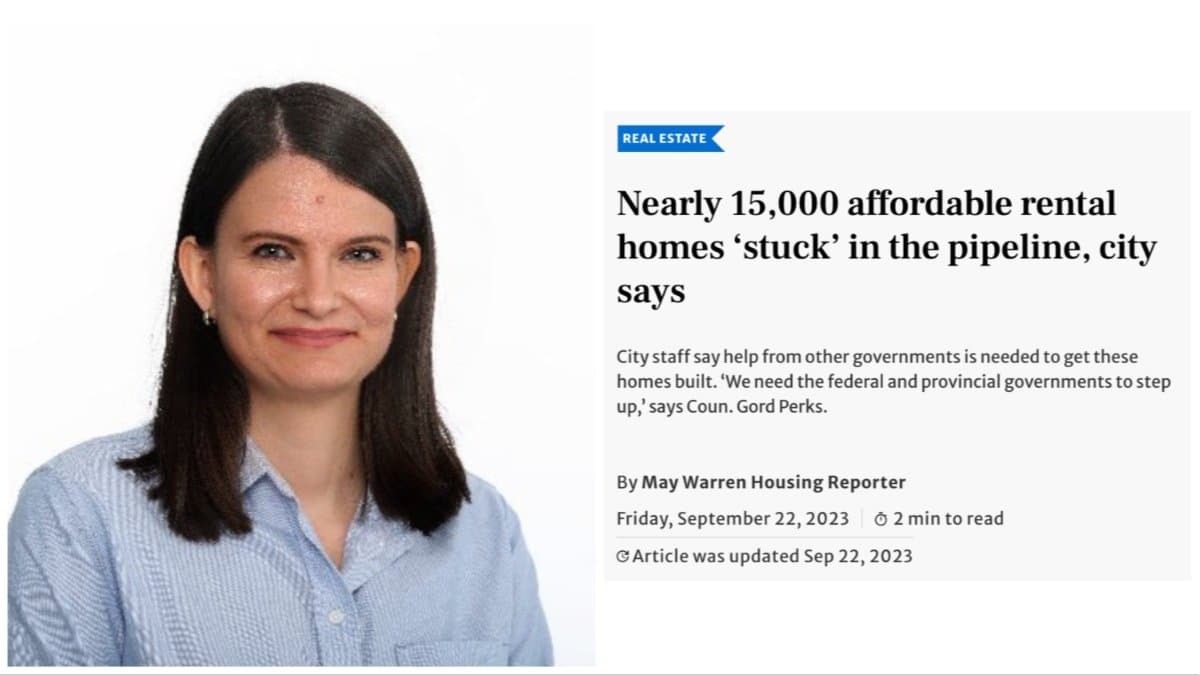 Covering housing at the Toronto Star 
