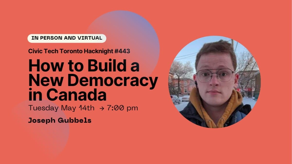 How to Build a New Democracy in Canada