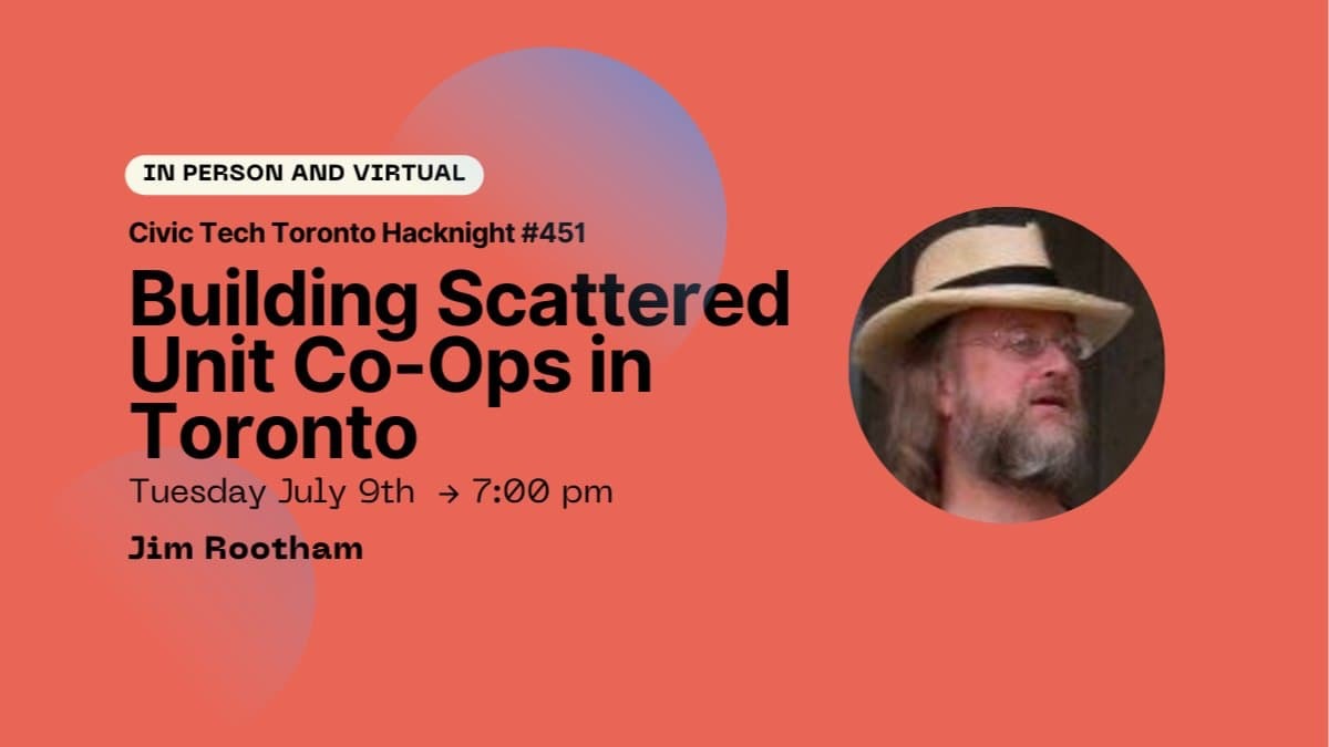 Building Scattered Unit Co-Ops in Toronto